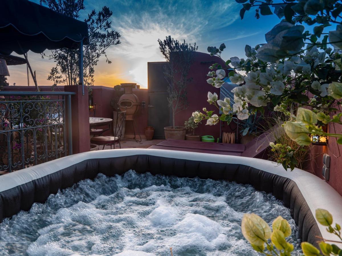 Riad Dar El Arsa Rooftop & Jacuzzi Marrakesh Exteriör bild